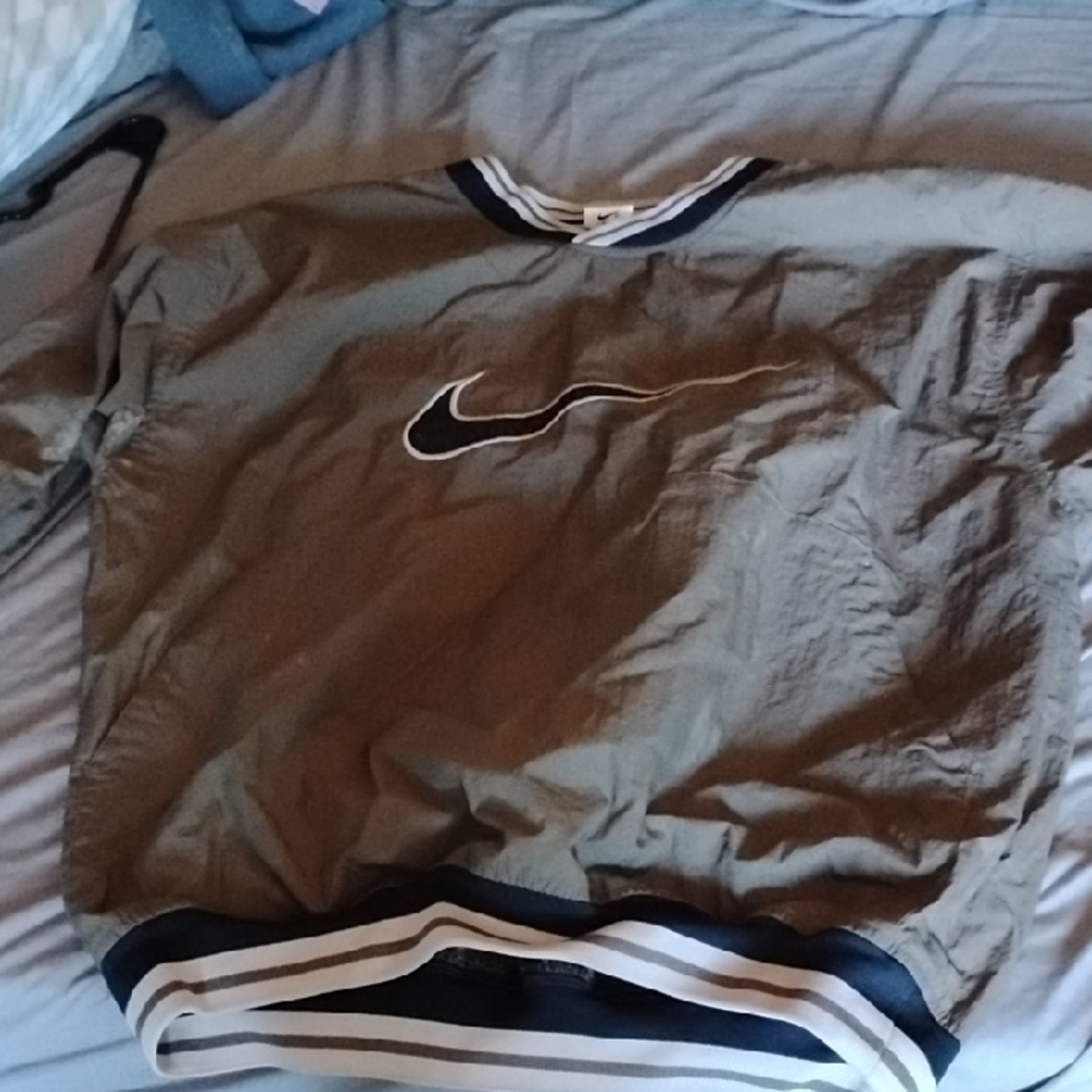 Nike Olive and Black Sweatshirt